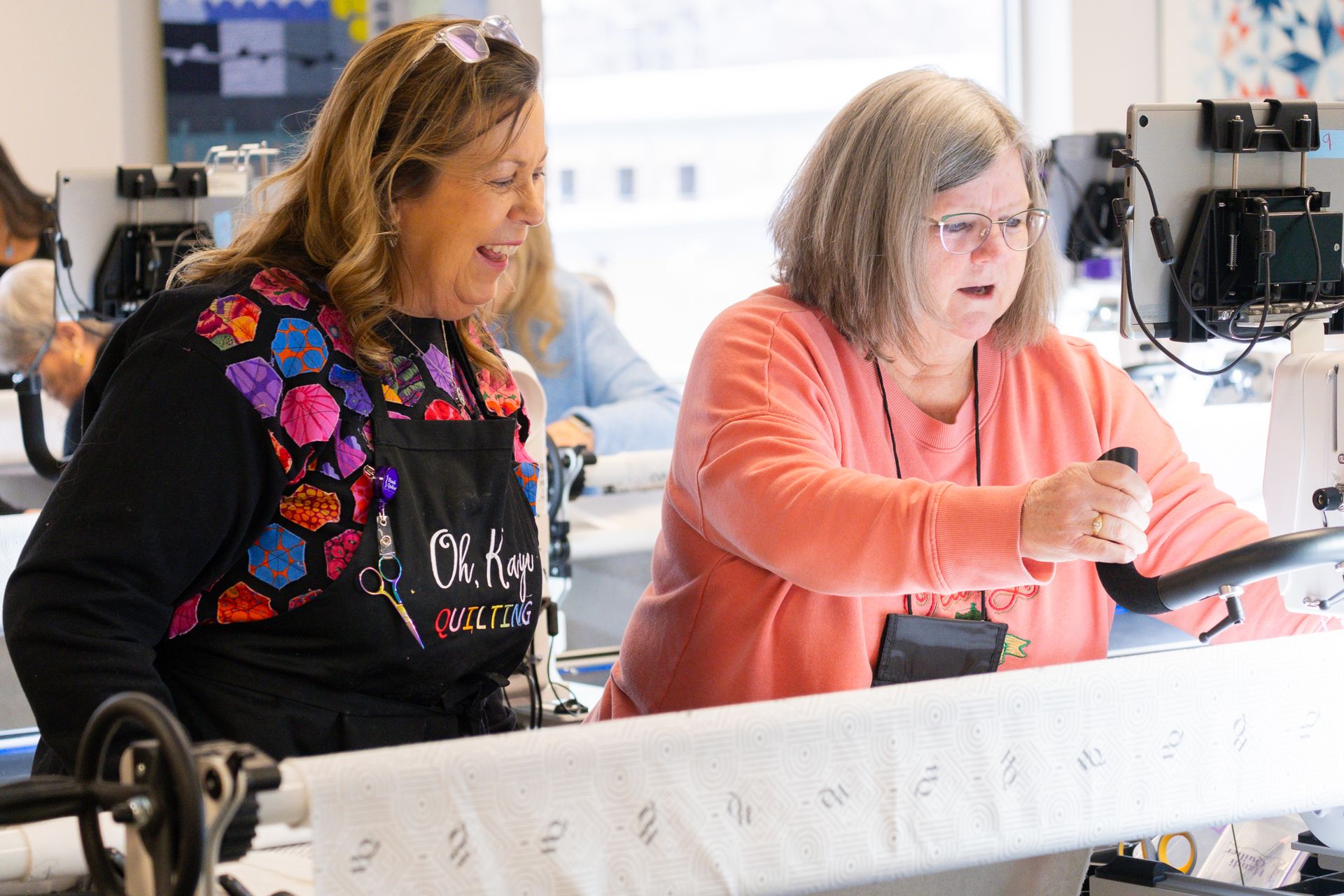 Handi Quilter Longarm Workshop - Hands On with National Educator ...