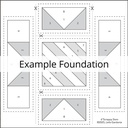 6" Scrappy Stars Foundation Papers