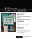 Beautiful Maker Cross Stitch Kit by Robin Pickens