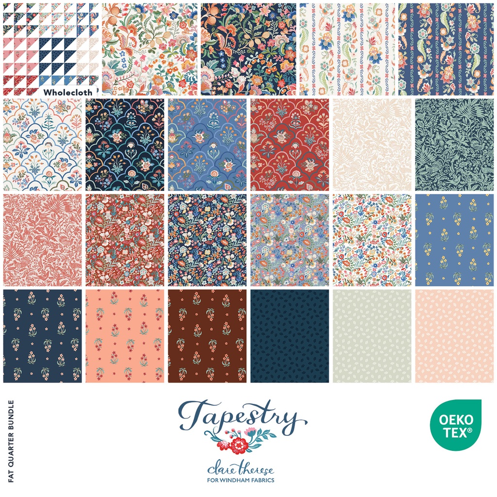 Tapestry by Therese Gray - Fat Quarter Bundle 23pcs