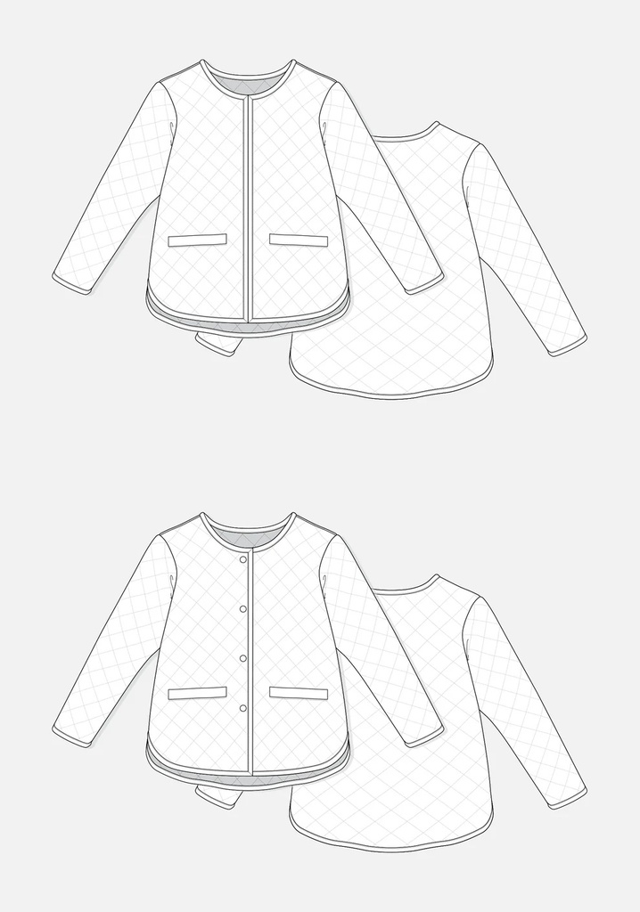 Paper Pattern - Tamarack Jacket by Grainline Studio