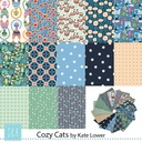 Cozy Cats by Kate Lower - Cozy Cats in Cream