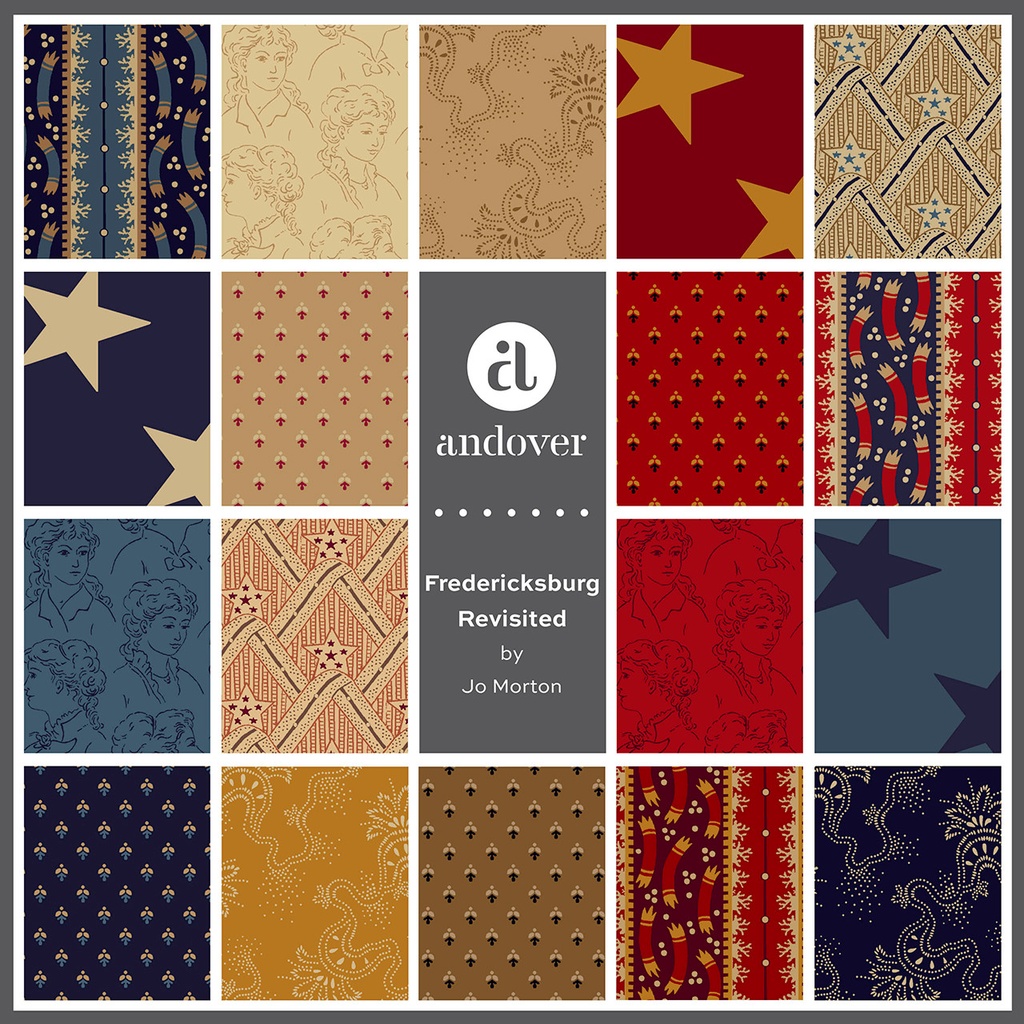 Fredericksburg Revisited by Jo Morton - 24 Piece Fat Quarter Bundle