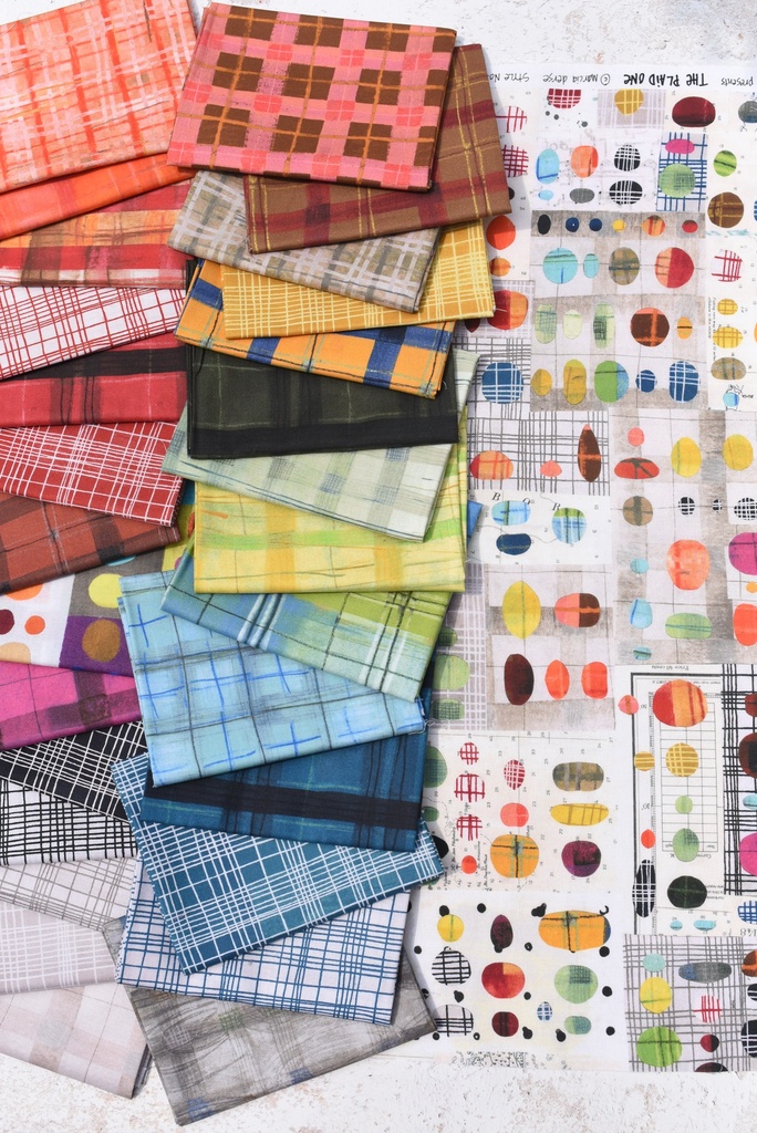 The Plaid One by Marcia Derse - Peek-A-Coo Palette in Multi