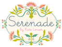 Serenade by Ink & Arrow - Folk Bouquet in Navy