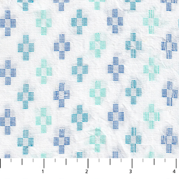 Intervals by Ghazal Razavi - Floral in Sea Glass