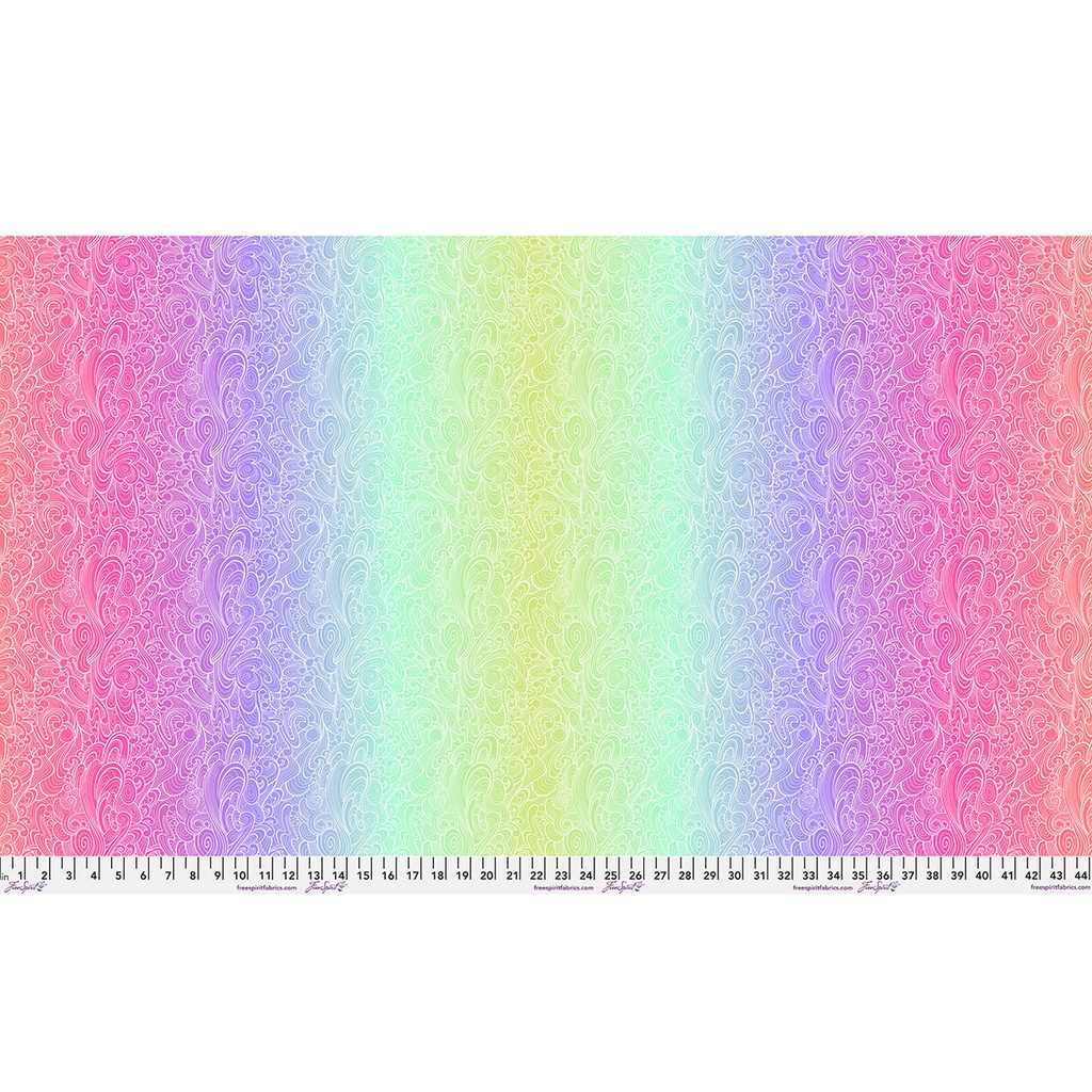 Floral Reef by Tula Pink - Riptide in Deep Dive