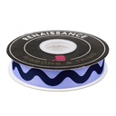 Floral Reef Webbing by Tula Pink - 1" Lil Squiggle in Marine