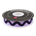 Floral Reef Webbing by Tula Pink - 1" Lil Squiggle in Ultraviolet