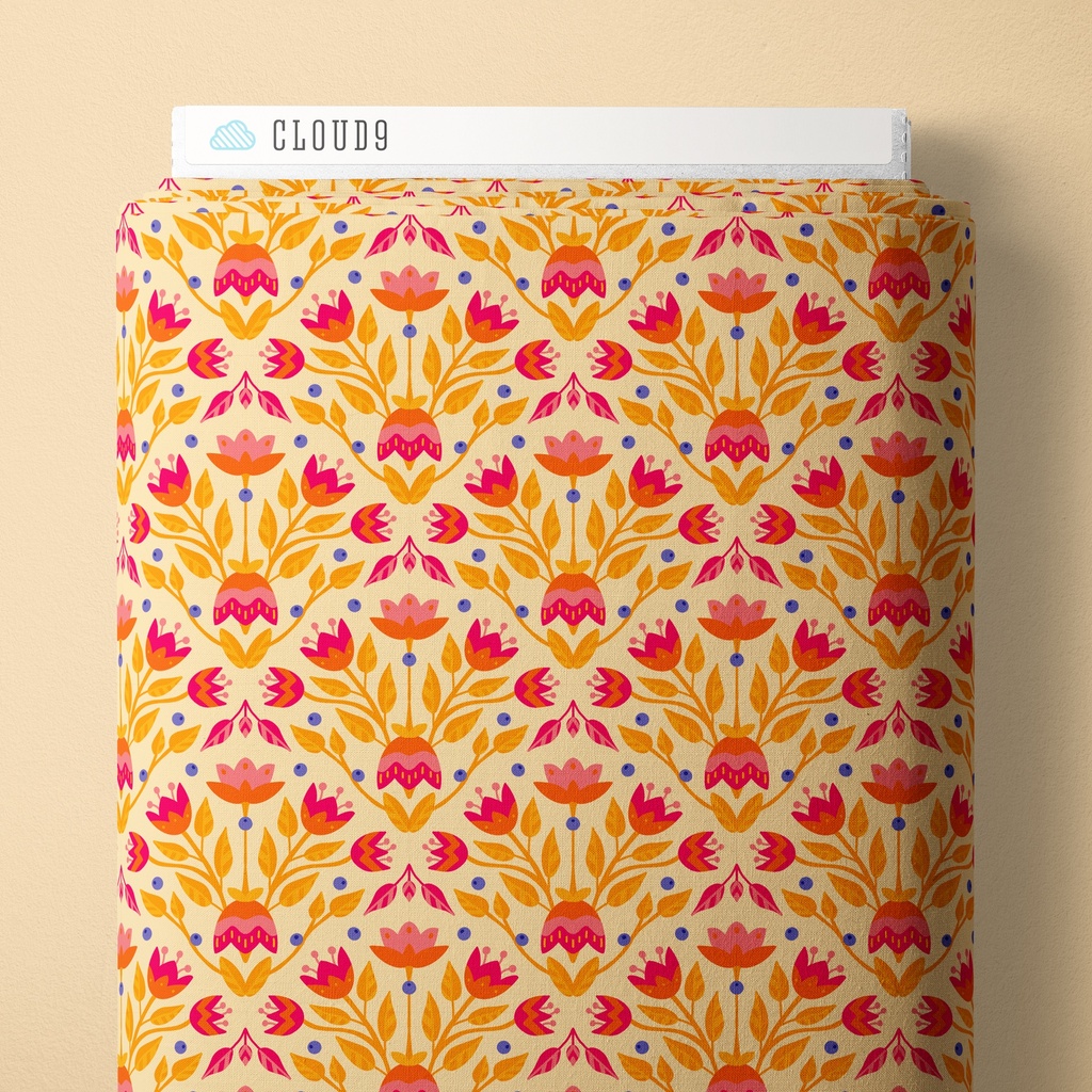 Blooming Garden by Cloud9 - Full Bloom in Navy