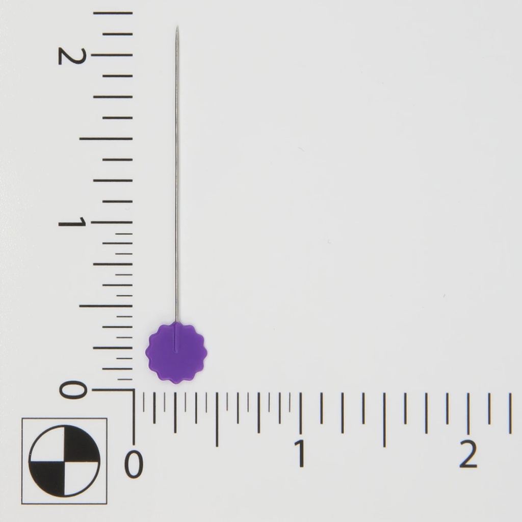 Flat Flower Pins in Assorted Colors by Dritz