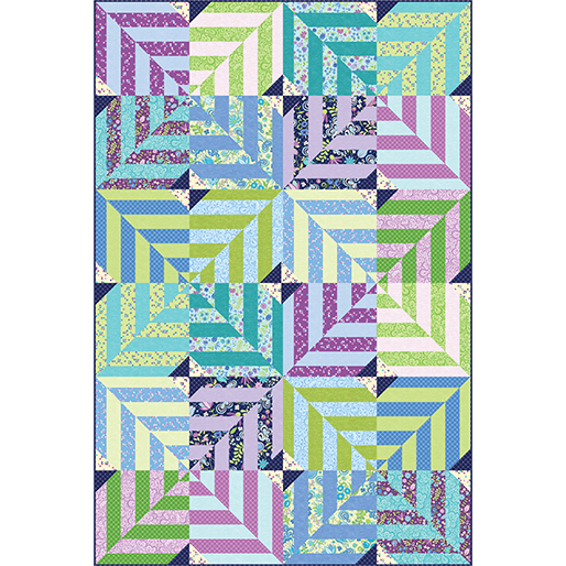 Twilight Serenade by Amanda Murphy - Cutting Garden in Plum