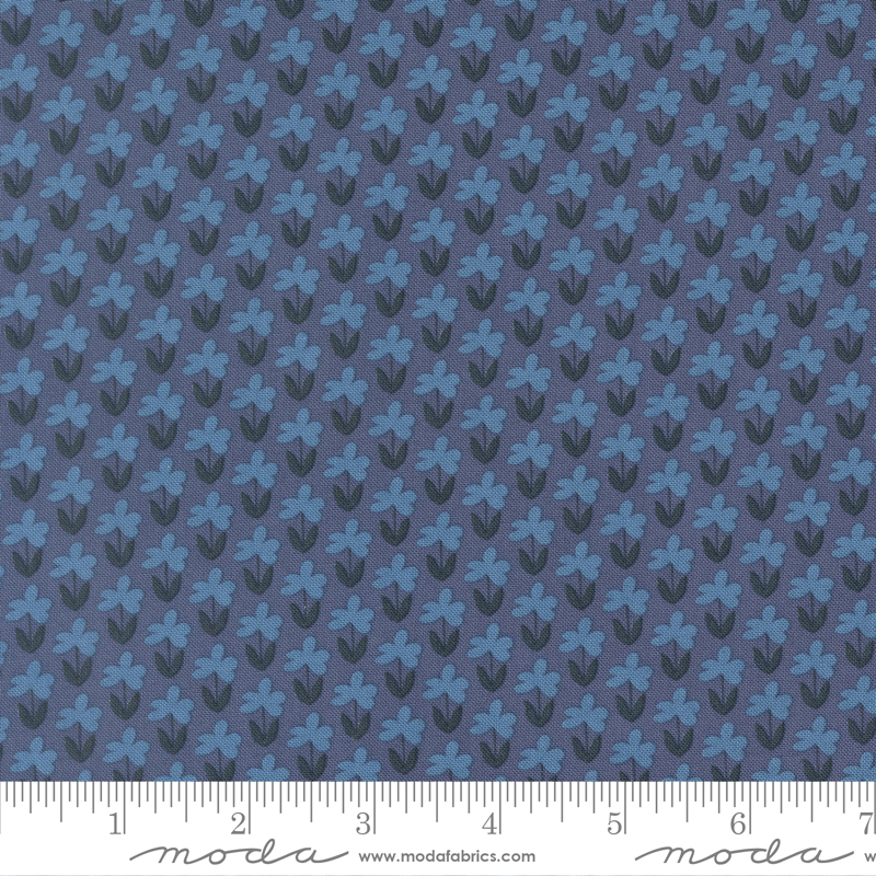 Scenery by Elizabeth Hartman - Meadow in Denim