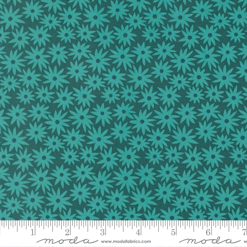 Scenery by Elizabeth Hartman - Sedum in Dark Teal