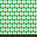 Merry Happy by Kimberly Kight - Happy Hexie in Metallic Verdant