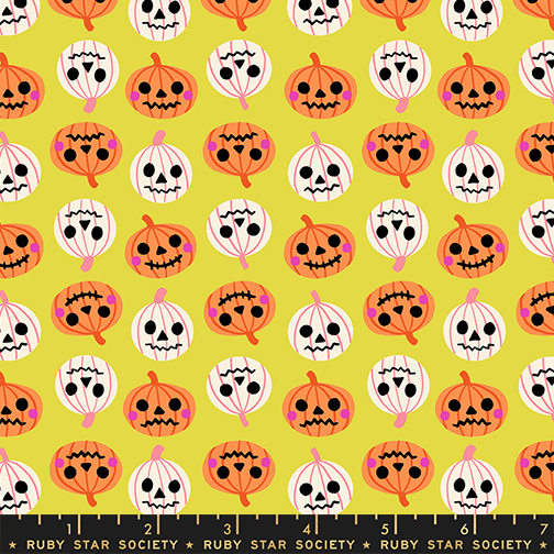 Freaky Familiars by Ruby Star Society - Pumpkin Party in Citron