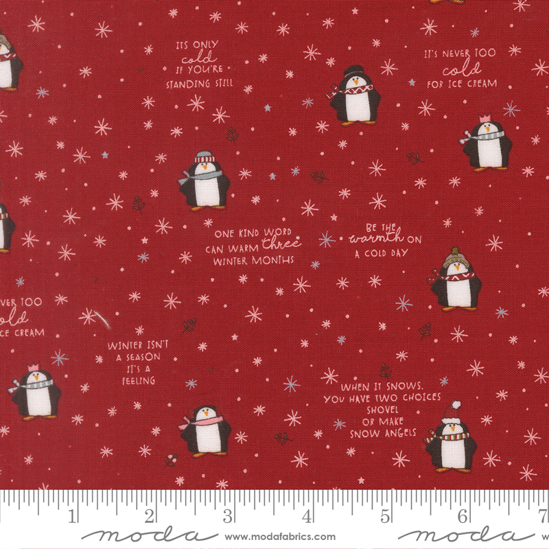 Chilly by Sweetwater - Mr. Penguin in Red