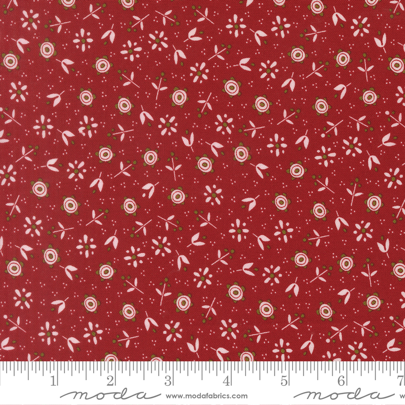 Chilly by Sweetwater - Christmas Flowers in Red