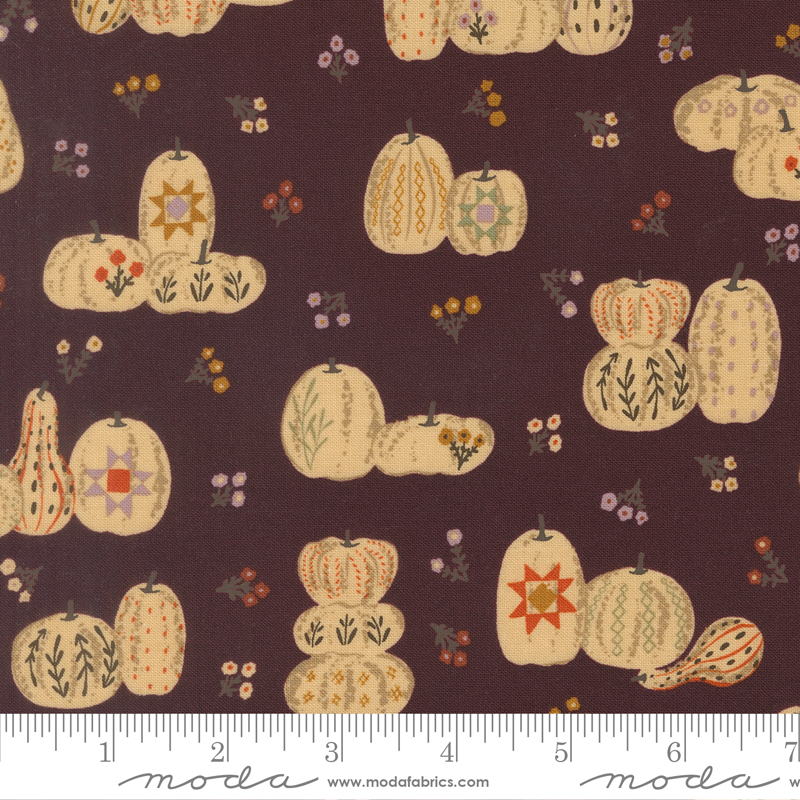 Windfall by Fancy That Design House - Pumpkin Patches in Merlot