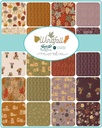 Windfall by Stephanie Sliwinski - Playful Petals in Soft Thistle