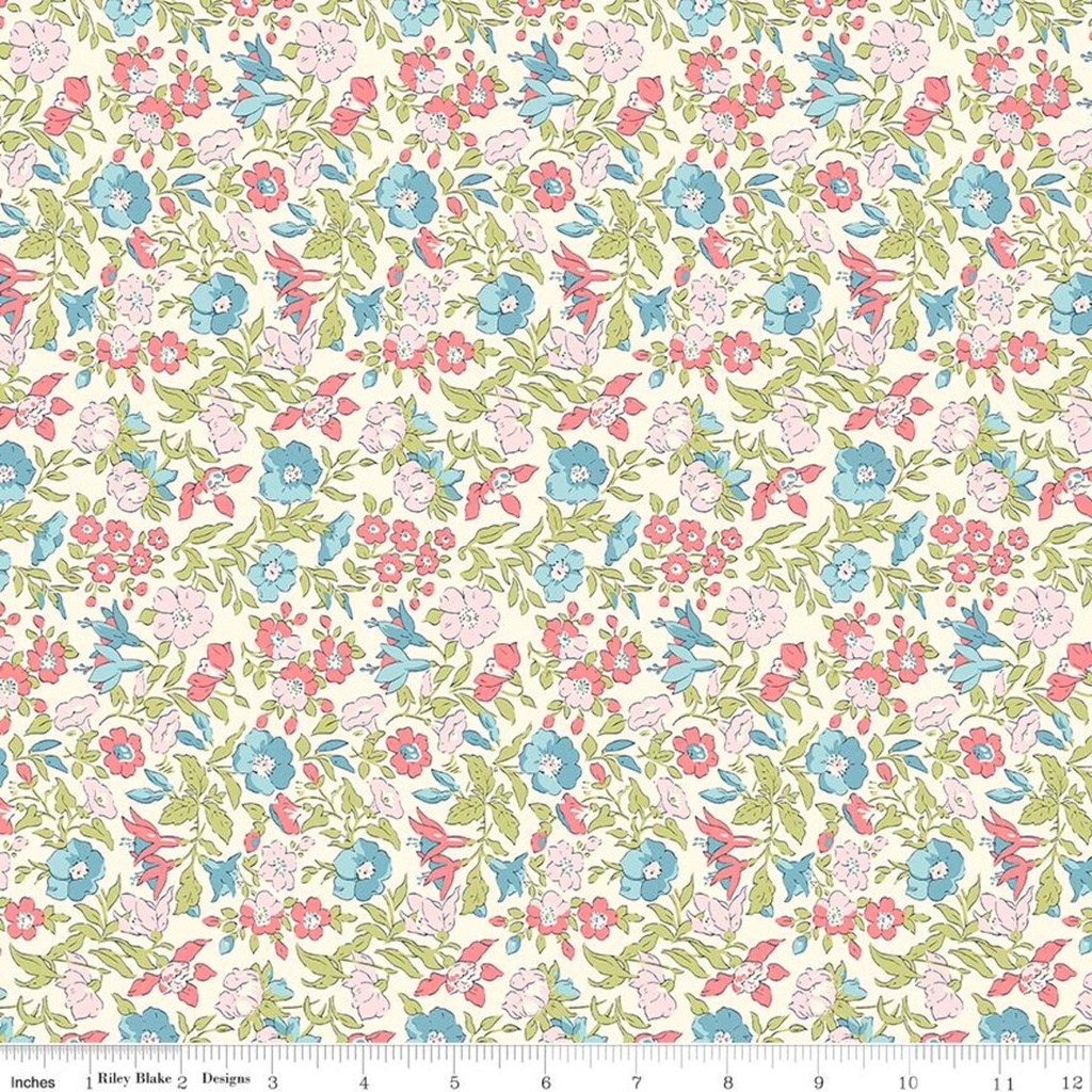 Everlasting by Liberty Fabrics - Mamie Flower B