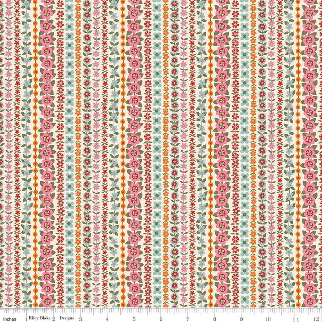 Everlasting by Liberty Fabrics - Soho Stripe B
