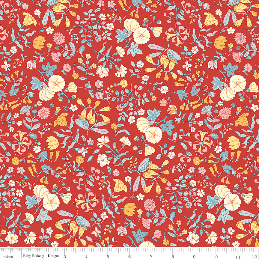 Everlasting by Liberty Fabrics - Tumbling Daisy A (copy)