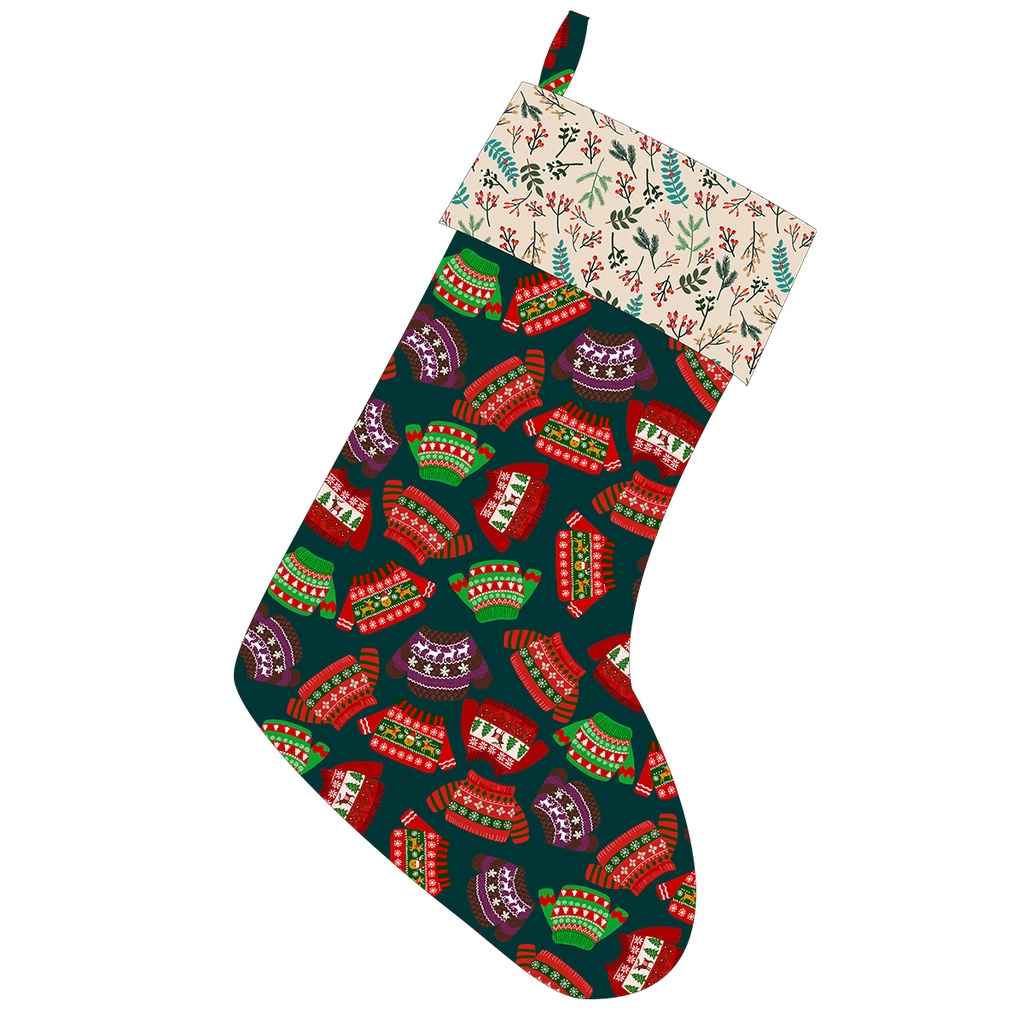 Christmas Pets by Mia Charro - Christmas Berries in Ivory