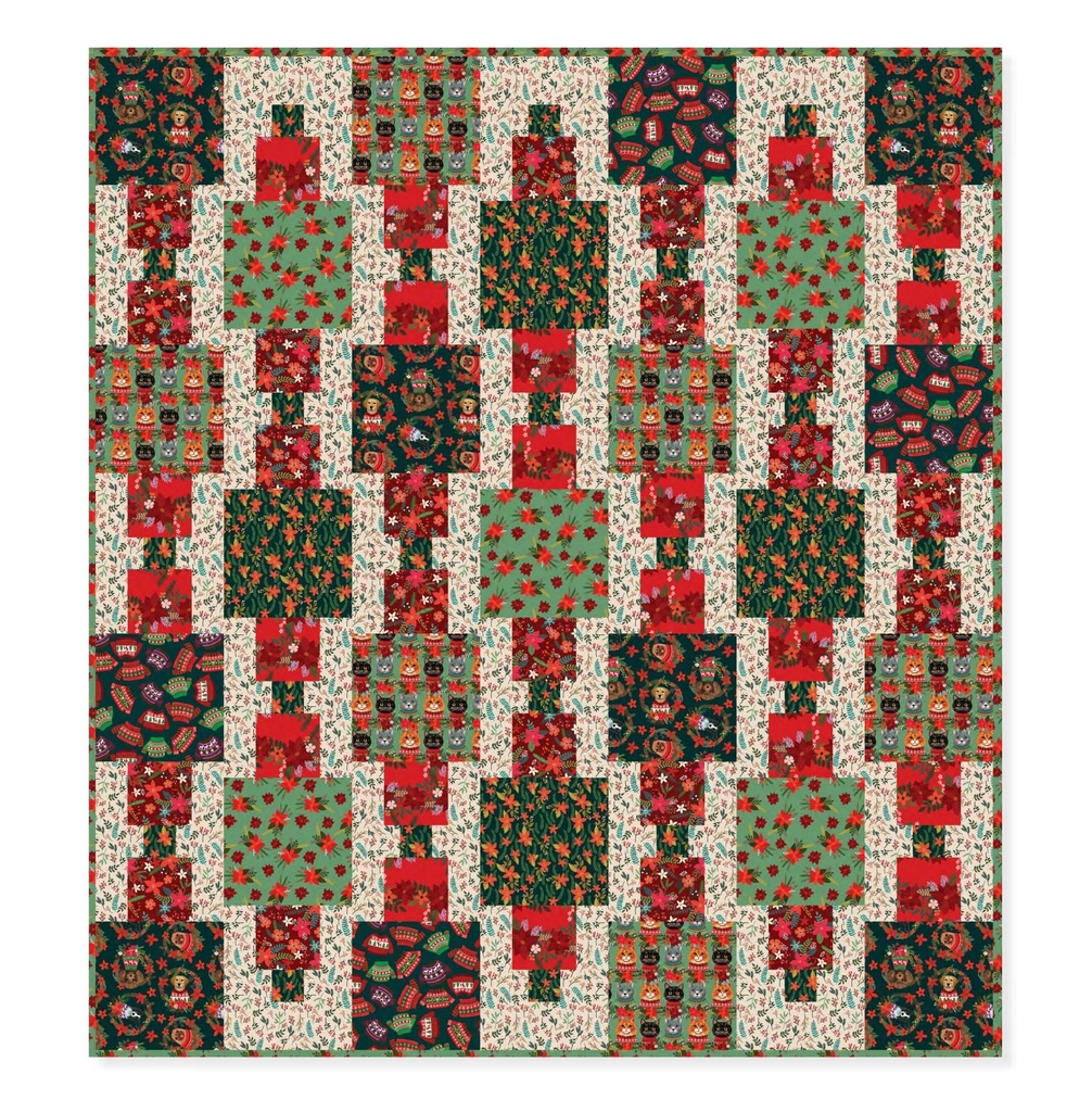 Christmas Pets by Mia Charro - Christmas Dogs in Spruce