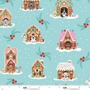 Christmas Pets by Mia Charro - Christmas Berries in Ivory (copy)