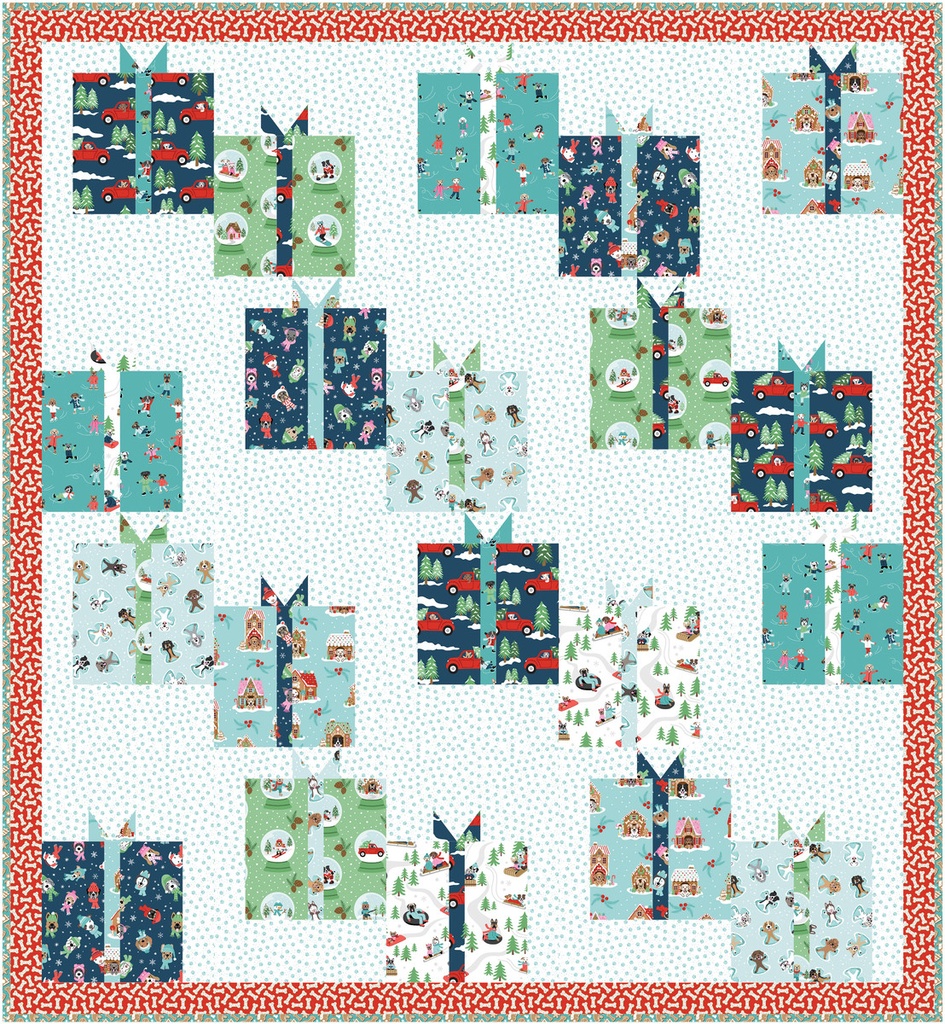 Winter Waggers by Devon Design Co - in Light Blue