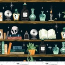 Witchy Wicked by Rose Halsey - Bookshelf in Black