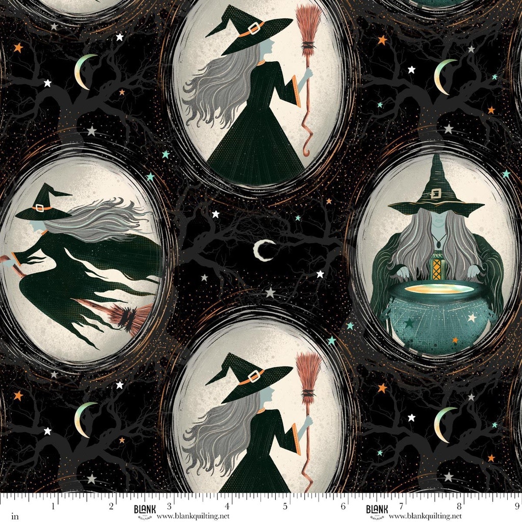 Witchy Wicked by Rose Halsey - Witch Cameos in Black