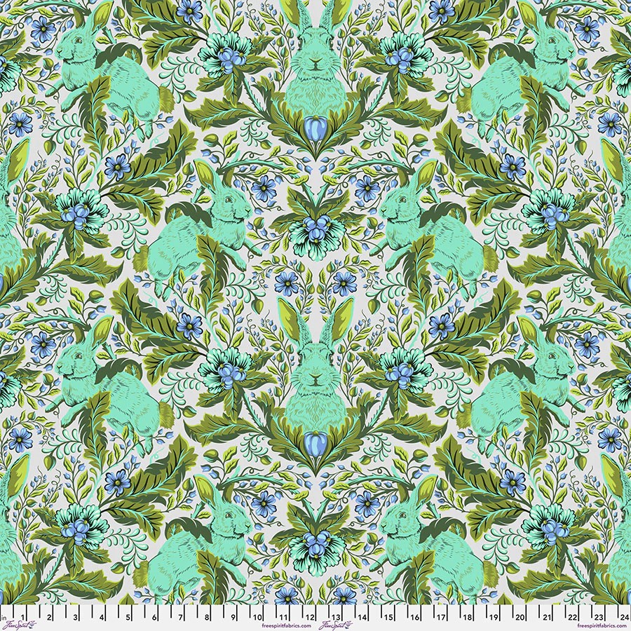 Full Moon Forest II by Tula Pink - Hoppy Go Lucky in Starlight