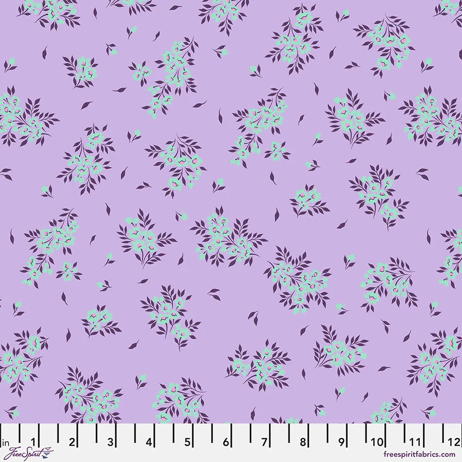 True Colors by Tula Pink - What a Ditz in Viola