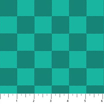 Bits & Bobs by Sarah Hearts - Squares in Teal