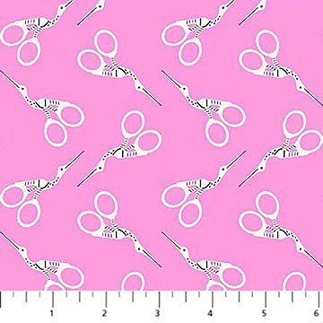 Bits & Bobs by Sarah Hearts - Scissors in Pink