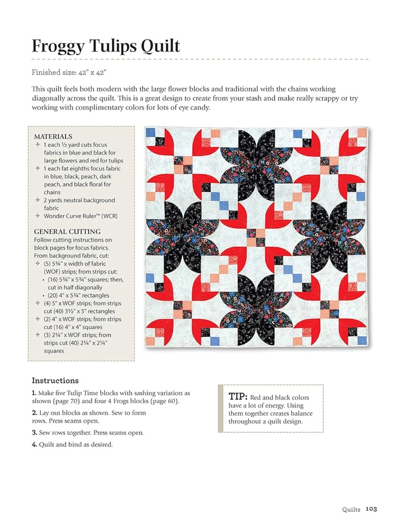 Wonderful Curves Sampler Quilt Block Book by Jenny Pedigo