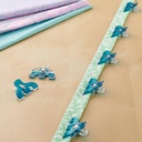 Triple Wide Wonder Clips - 6pc