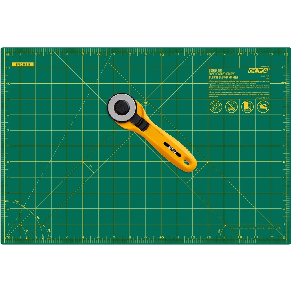 Olfa Fabric Cutting Kit in Yellow