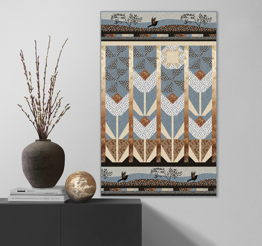 Origins Garden Quilt by Jamie Kalvestran