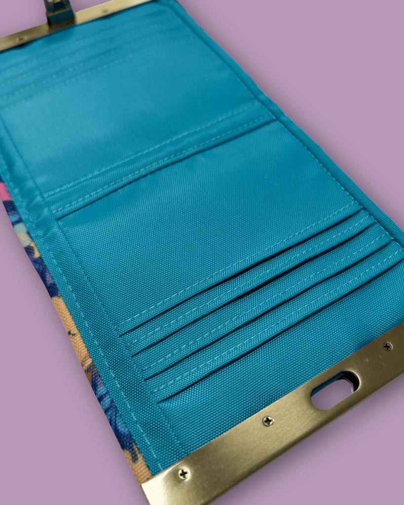 The Juniper Clasp Wallet by Emmaline Bags