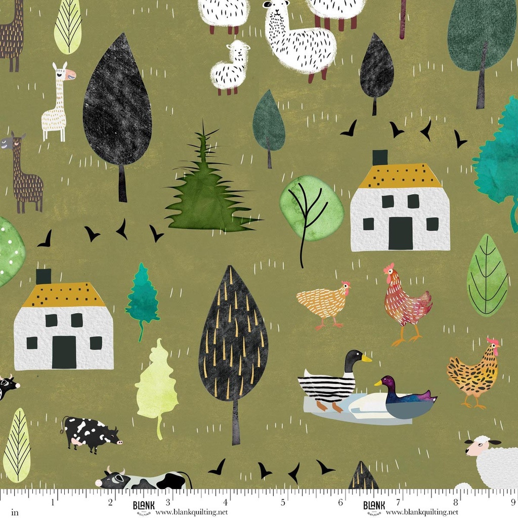 Highland Walk by Alison Woodside - Highland Nature Walk in Olive