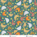 Highland Walk by Alison Woodside - Hens in Teal