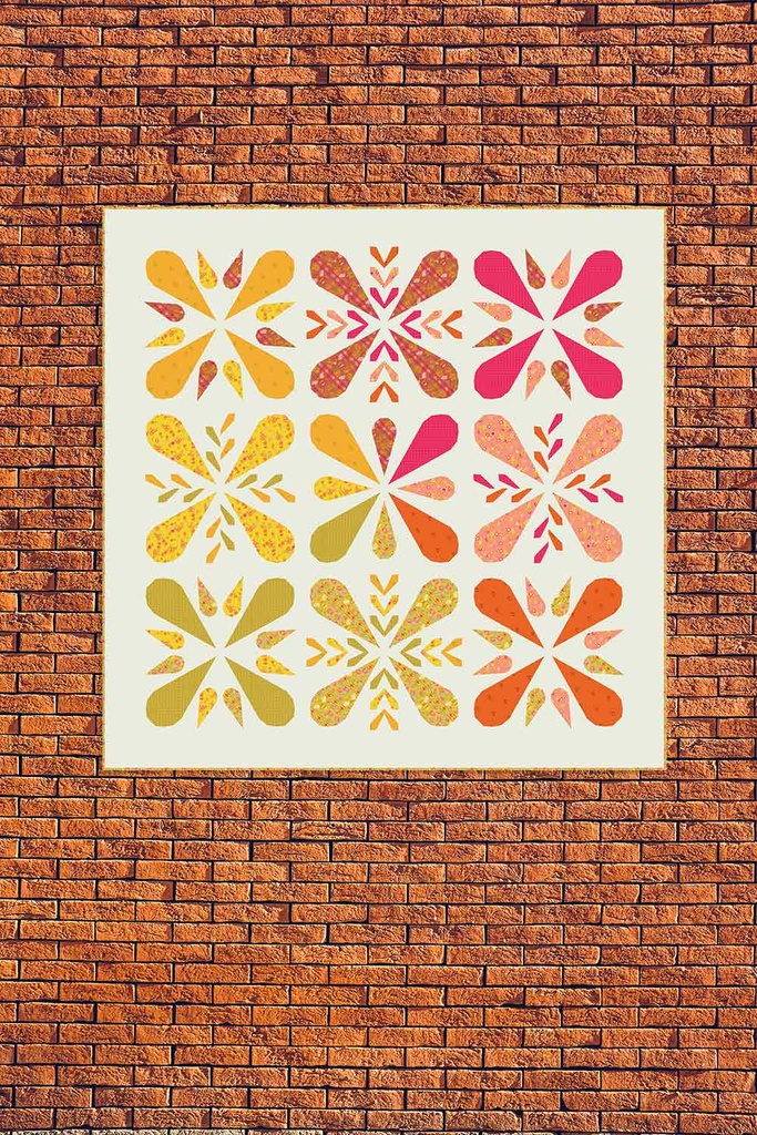 Jinny by Alison Glass - Glass Stained in Taffy
