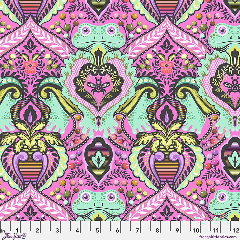 Prince Charming Deja Vu by Tula Pink - Frog Prince in Gumball