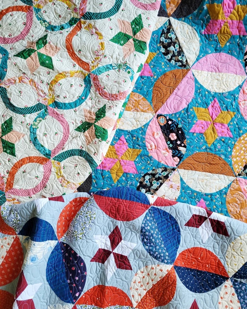 Helix Nebula by Crinkly Quilts