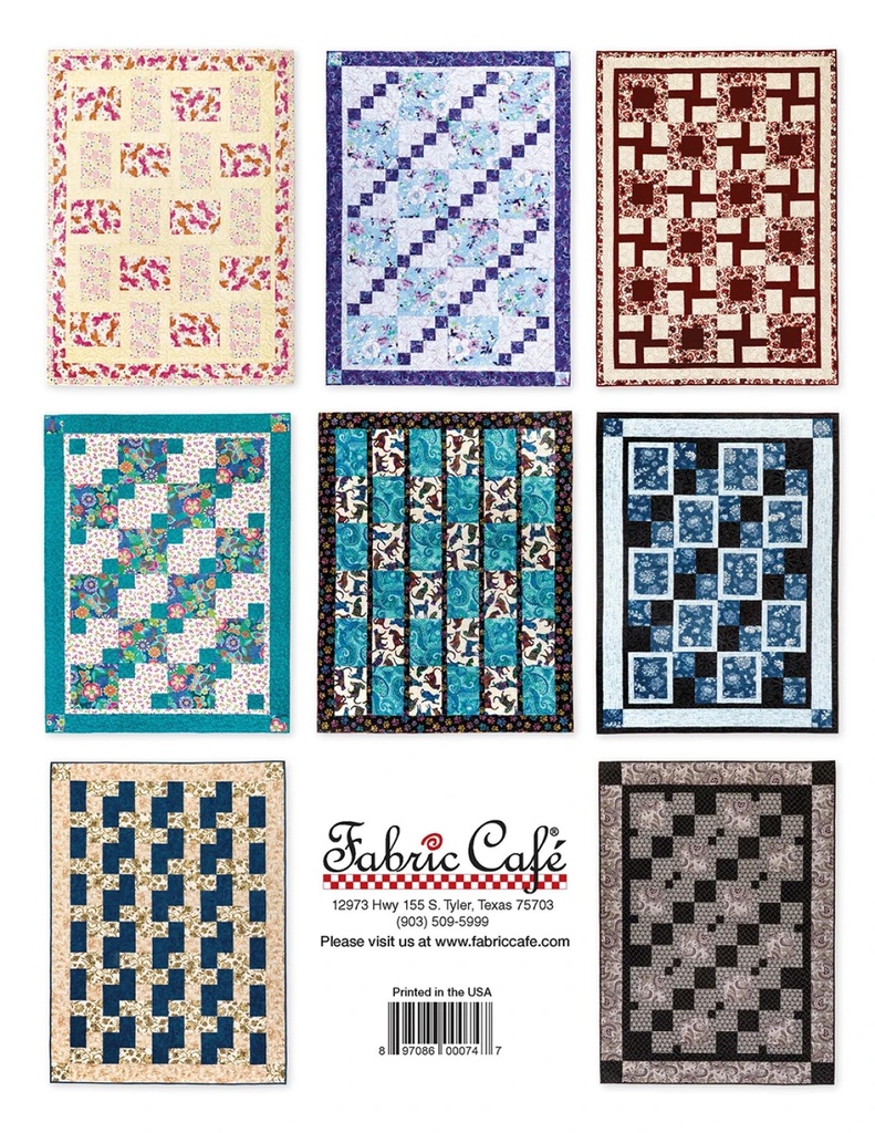 Fast & Fun 3 Yard Quilts by Donna Robertson