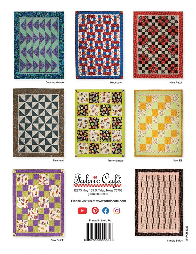 3 Yard Quilt Favorites by Donna Robertson