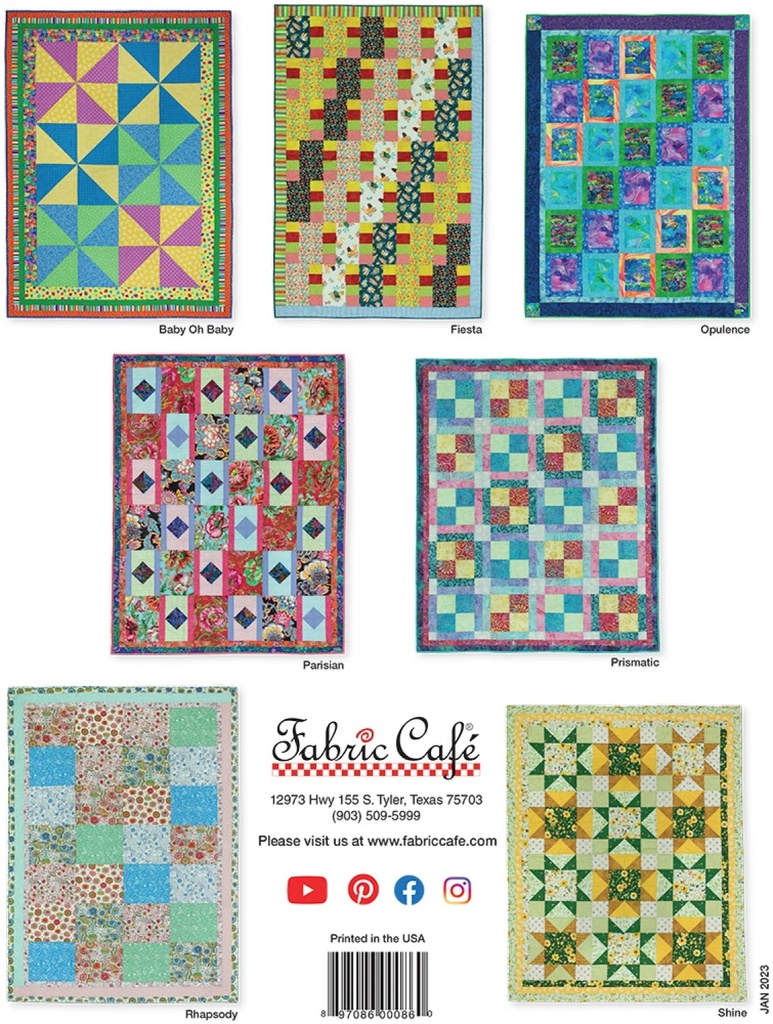Fat Quarter Quilt Treats by Donna Robertson